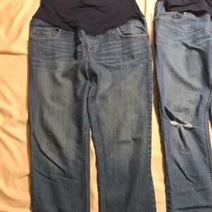 EUC 2 pair of Maternity Jeans